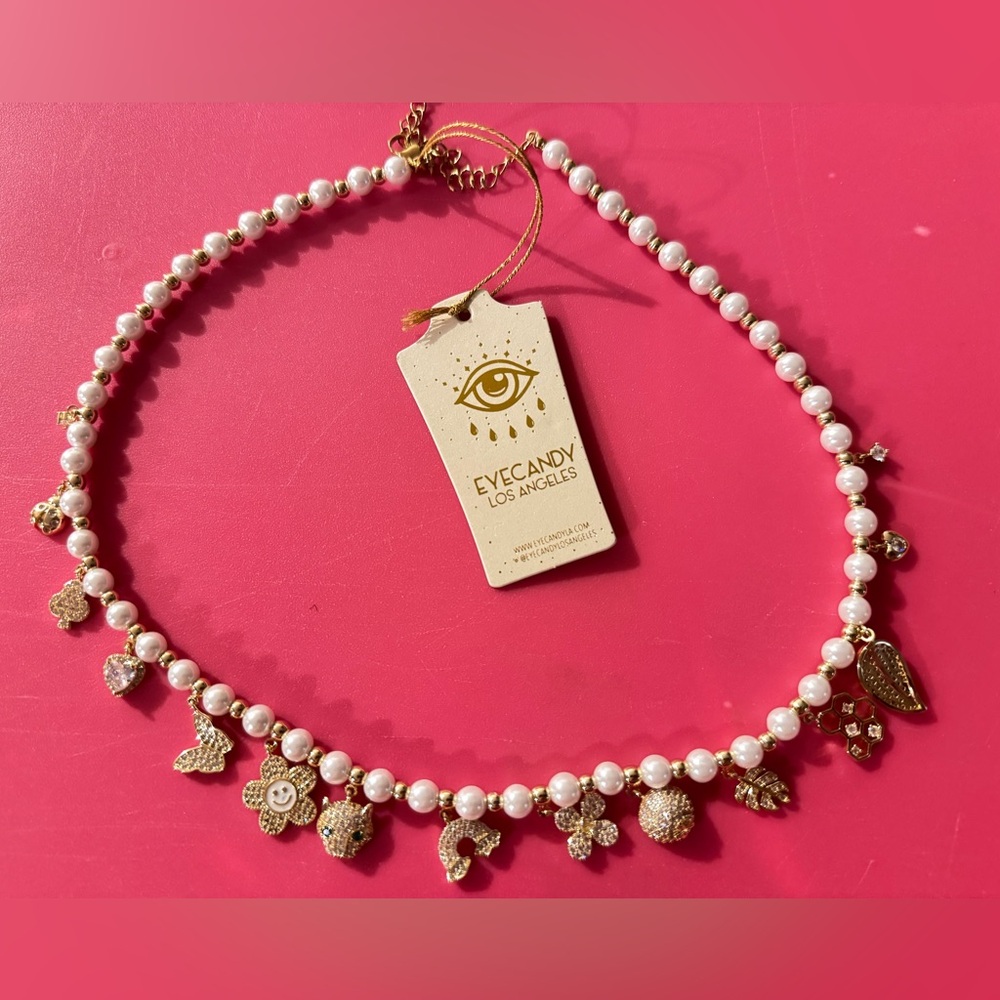 Eye Candy Los Angeles Charm Necklace